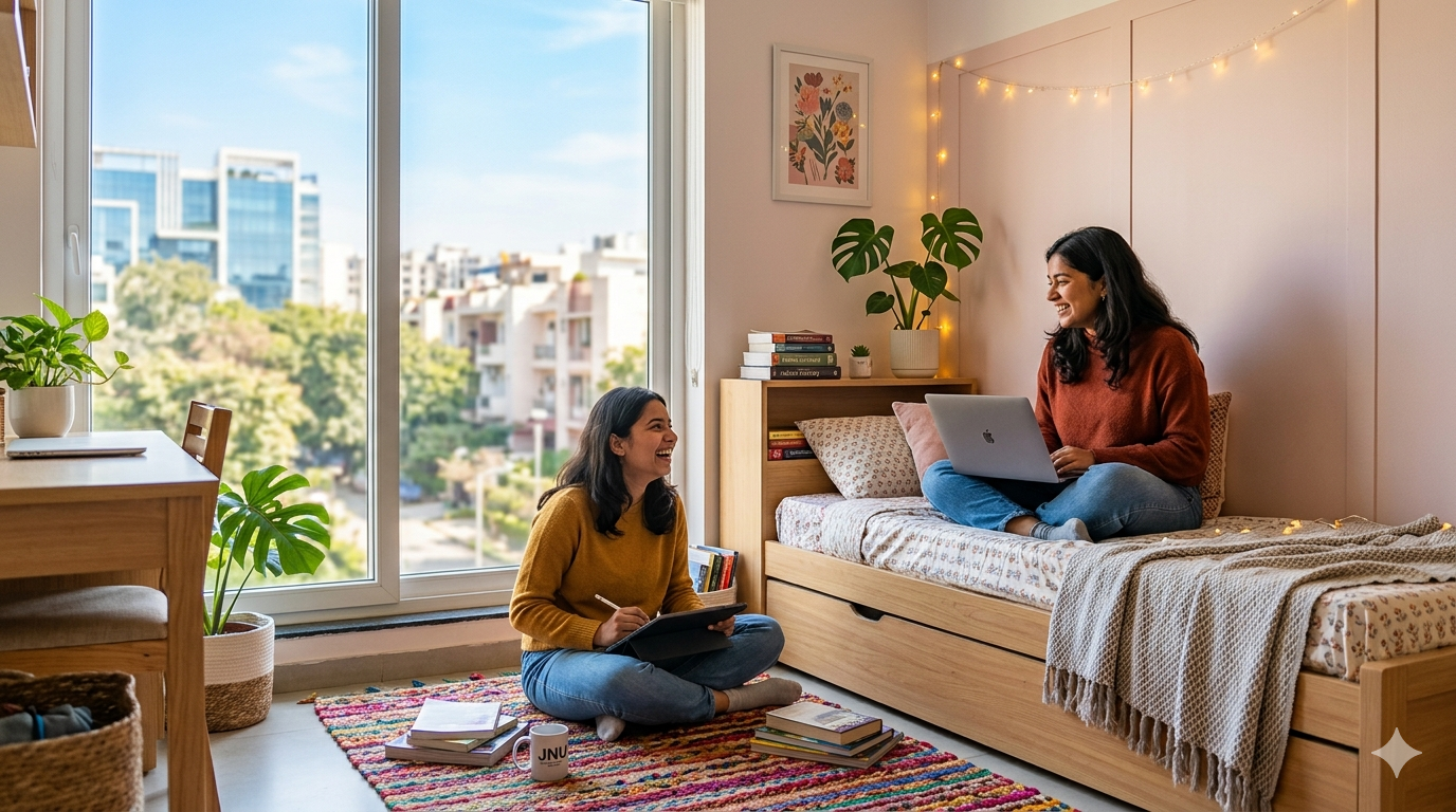Best PG Accommodation for Students in Delhi